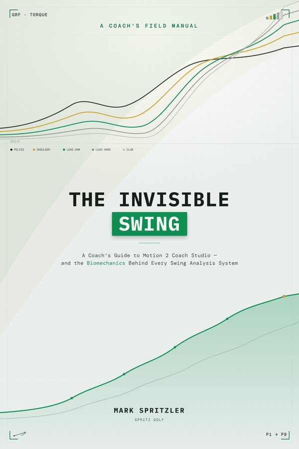 Cover of The Invisible Swing by Mark Spritzler